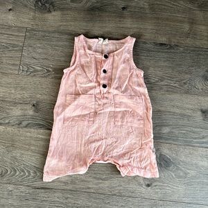 Kyte Baby Linen Romper size 12-18M
